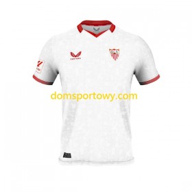 Koszulka Sevilla FC Domowe Koszulki Piłkarskie 2023-2024 Krótki Rękaw
